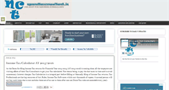 Desktop Screenshot of ngoandtaxconsultant.in